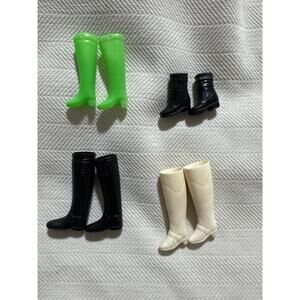 Barbie Doll Shoe Lot Barbie Shoes Boot High Heels Barbie Accessories